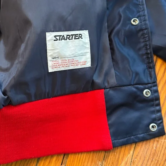 80’s Cleveland Indians Starter Satin Jacket - Picture 9 of 16
